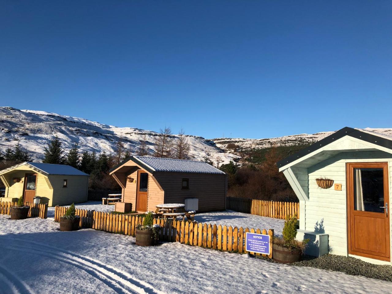 Isle Of Skye Camping Pods Villa Portree Exterior photo